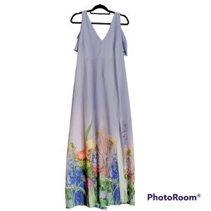 ASOS Maternity floral off shoulder lavender 💜 dress NWT